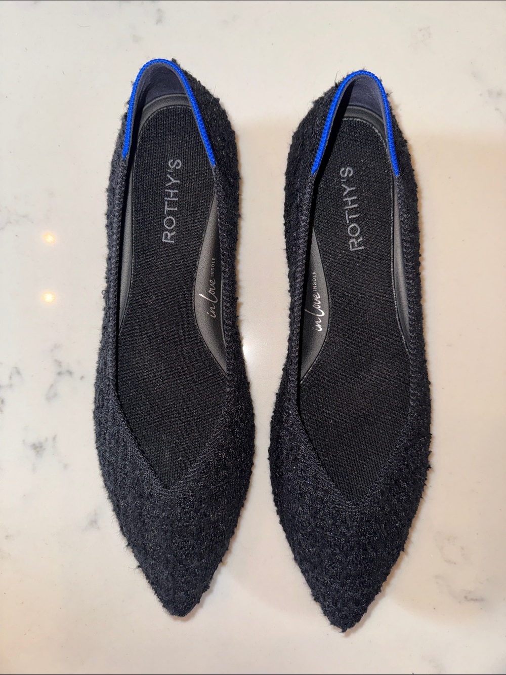 Rothy's The Point II - Black Boucle